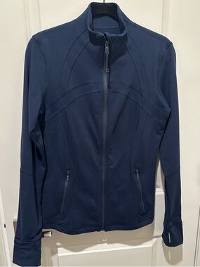 lululemon athletica Navy Full-Zip Utility Jacket